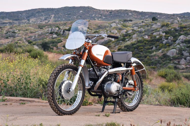 Ready to Race: 1960 Yamaha YDS1 Scrambler